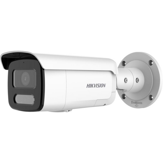 4MP Hikvision DS-2CD2T47G2H-LISU/SL 4MP Smart Hybrid ColorVu and IR AcuSense IP Bullet Camera 2-Way Audio