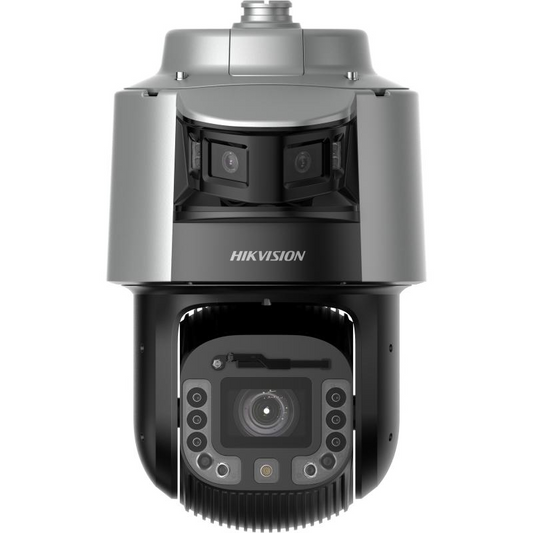 Hikvision IP PTZ DS-2SF8C442MXS-DLW(24F0)(P3) TandemVu 8-inch Panoramic 4 MP 42X DarkFighter Network Speed Dome Camera