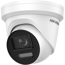 8MP Hikvision DS-2CD2387G2-LSU/SL 4K ColorVu IP CCTV Camera PoE With Two Way Talk - White - 2.8mm