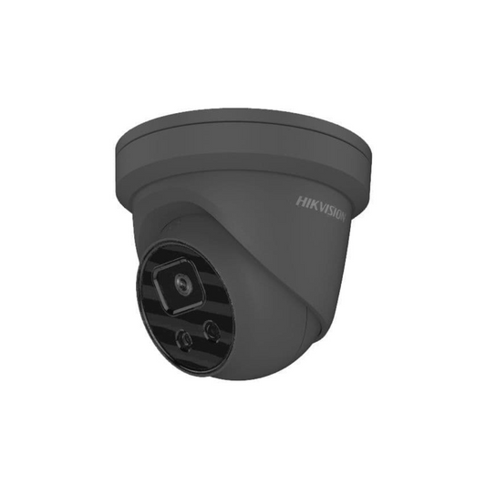 8MP DS-2CD2386G2-IU AcuSense Turret Network Camera Hikvision GREY (Offer) - The CCTV Centre