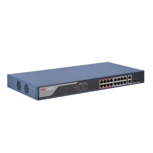 16-Port DS-3E1318P-EI Hikvision 100Mbps Smart Managed PoE Switch