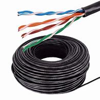 CAT5e Full Copper Outdoor UTP Networking Cable - Black - 100m